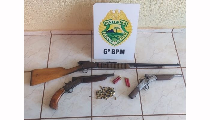 Catanduvas - Homem é preso por posse irregular de arma de fogo